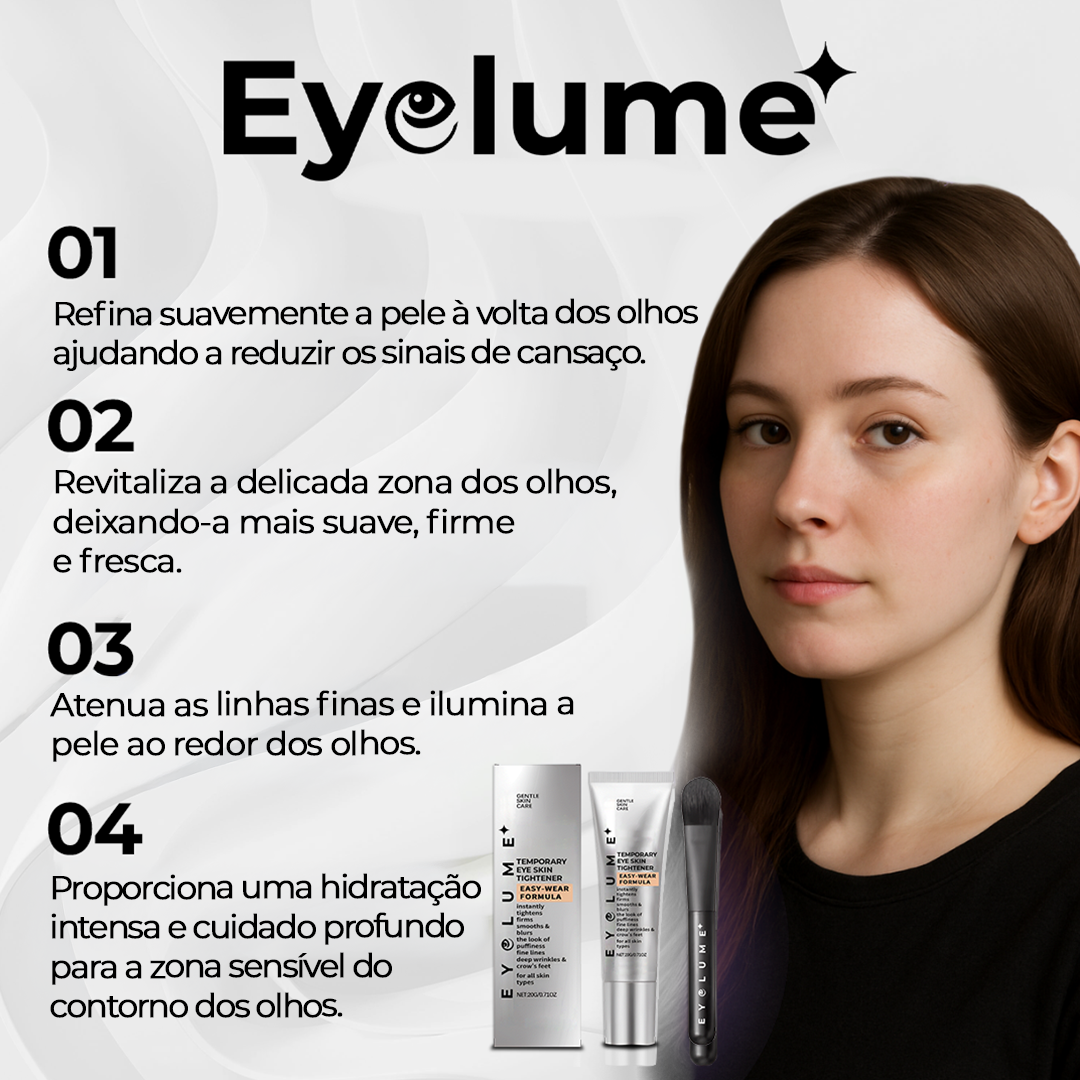 Eyelume Tensor Temporário da Pele dos Olhos